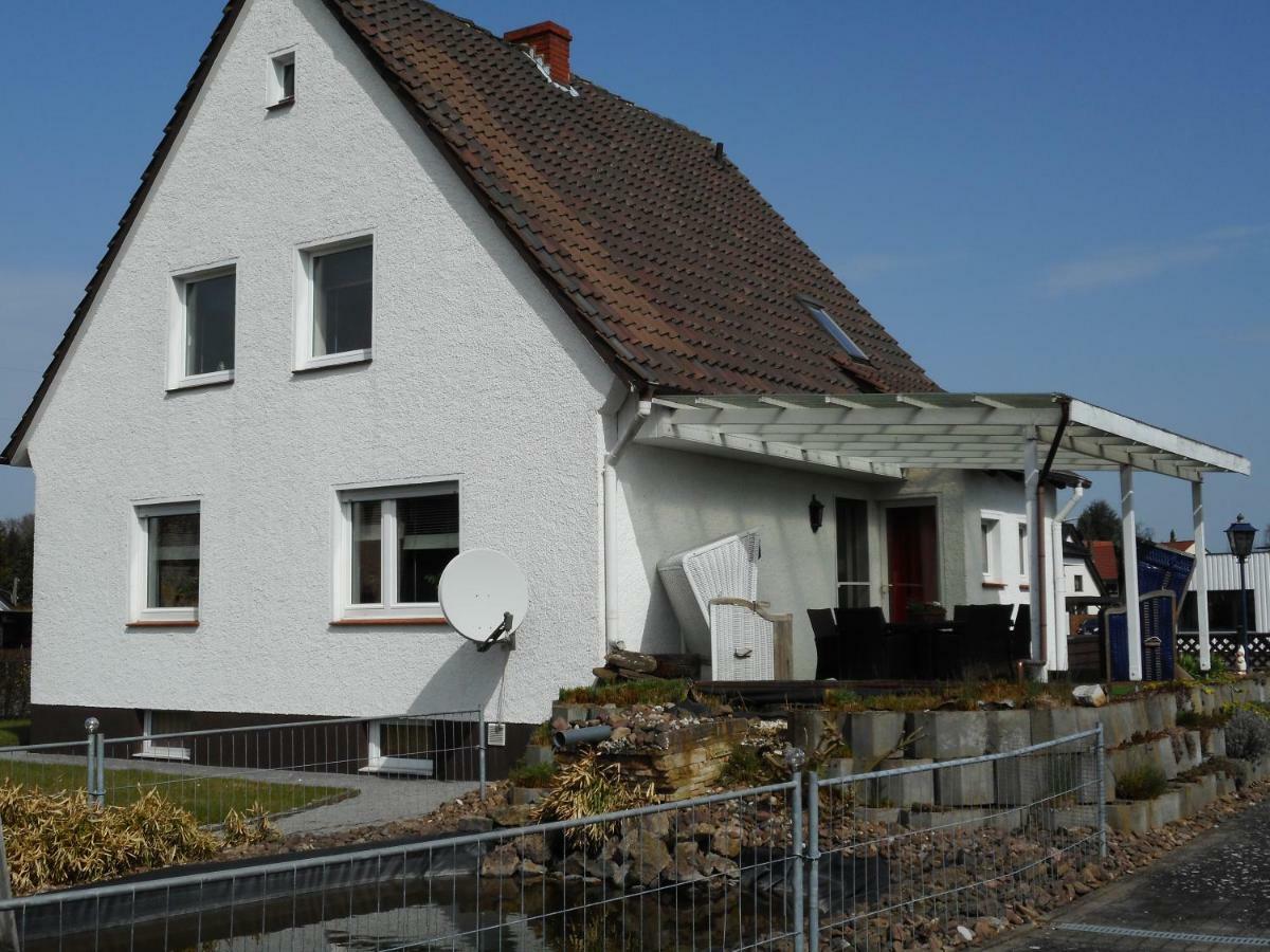 Modernes Ferienhaus Der Besonderen Art Mit Garten Lohne  Esterno foto